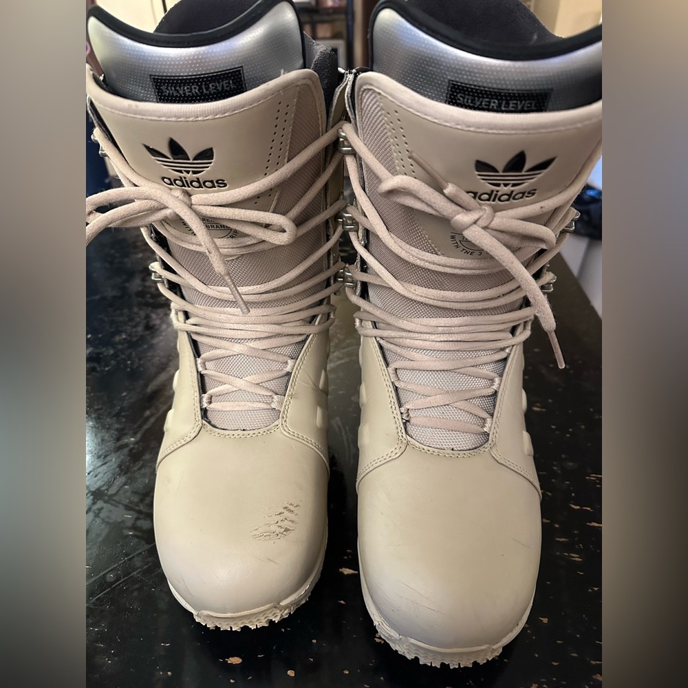 Men’s size 11.5 Tactical ADV adidas snowshoes boots. Roughly 10 days on them